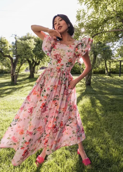 JessaKae Fleur Dress* Midi Dresses