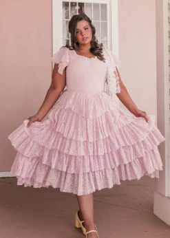 JessaKae Mia Dress - Pink + Blue* Girls Dresses Under $50