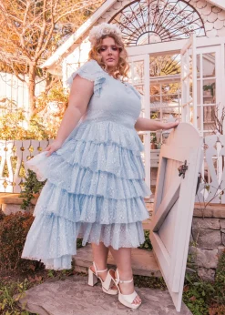 JessaKae Mia Dress - Pink + Blue* Girls Dresses Under $50