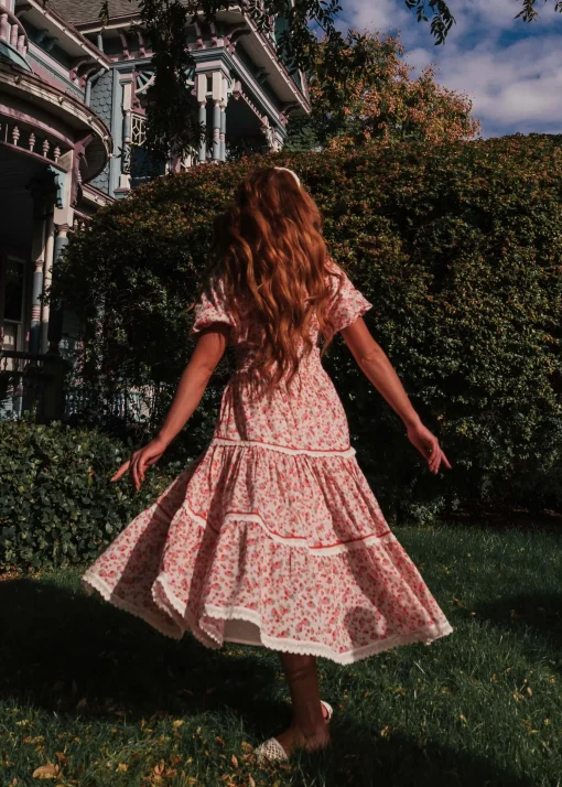 JessaKae Strawberry Shortcake Dress* Midi Dresses